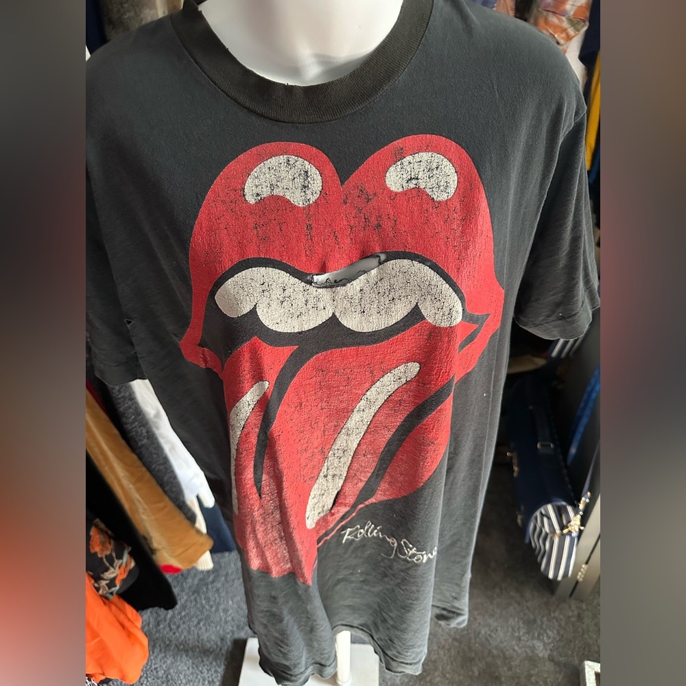 Vintage 1989 The Rolling Stones North American Tour Shirt Single Stitch